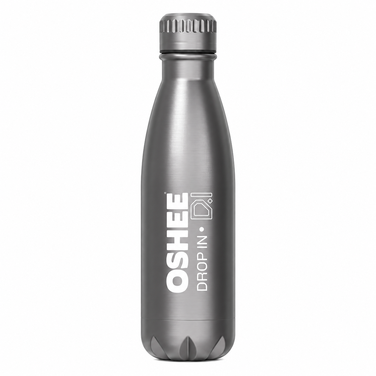 Thermosflasche aus Edelstahl, silber, 500 ml
