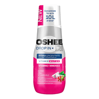 Getränkesirup OSHEE DROP IN Rote Traube-Drachenfrucht – Vitamine und Mineralstoffe – 500 ml