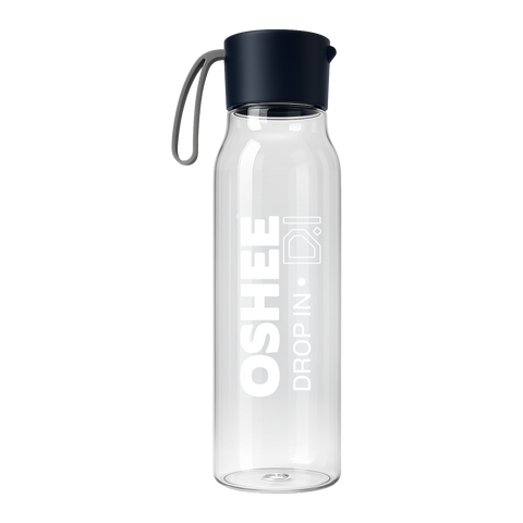 TRANSPARENT 550ML BOTTLE MADE OF ROBUST TRITAN