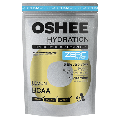OSHEE Hydration Zero Sugar Lemon BCAA Pulver 630 g