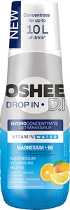Getränkesirup OSHEE DROP IN Zitrone-Orange – Vitamine und Magnesium – 500 ml