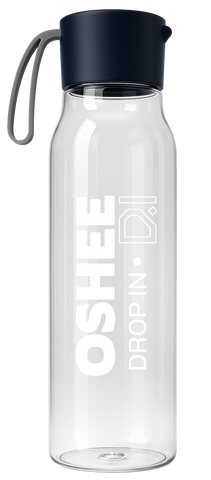 TRANSPARENTE 550-ML-FLASCHE AUS ROBUSTEM TRITAN