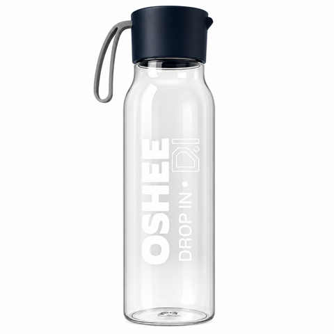 TRANSPARENT 550ML BOTTLE MADE OF ROBUST TRITAN